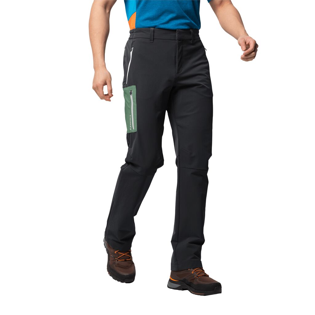 Jack Wolfskin OVERLAND II Pantalons Homme Noir - GWROMVL-43